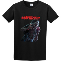 Bloodhoof Annihilator Thrash Metal Heavy O-Neck 100% Cotton Short Sleeve Unisex T-Shirt