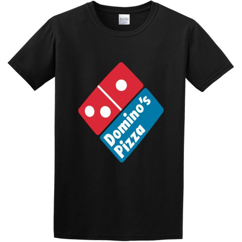 Domino' Pizza Logo Catering O-Neck 100% Cotton Short Sleeve Unisex T-Shirt Domino' Pizza Logo Catering O-Neck 100% Cotton Short Sleeve Unisex T-Shirt