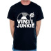 Graphic Vinyl Junkie Muisc Dj Hip Hop Dance Trance Funny Mens T-Shirt