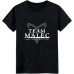 Shadowhunters Team Malec T Shirt Customize Short Sleeve Letters Sunlight Breathable Summer Trend Shirt