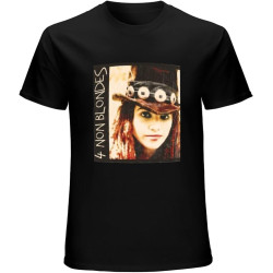 Ydro New 4 Non Blondes Grunge Vintage Look Alternative Rock Tee Design T-Shirt Ydro New 4 Non Blondes Grunge Vintage Look Alternative Rock Tee Design T-Shirt