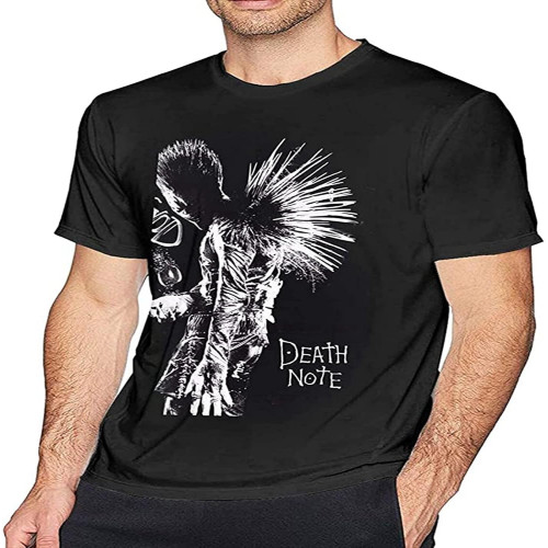 Death Note Cotton Round Neck T-Shirt Fashion Death Note Cotton Round Neck T-Shirt Fashion