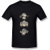 Men' 3 Wise Monkeys T-Shirt- Black Men' 3 Wise Monkeys T-Shirt- Black