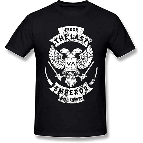 Leisure Men T Shirts Fedor Emelianenko Short Sleeved 100% Cotton O Neck T Shirt for Man Camisetas