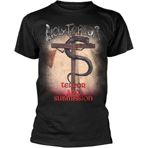 Holy Terror 'Terror and Submission' Mens T Shirt