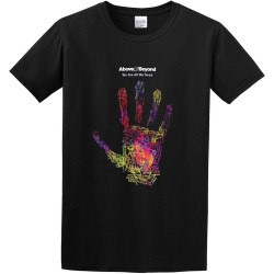 Men' Above and Beyond Thing Called Love Feat T Shirt Print Tees T Shirt O Neck