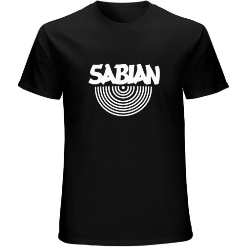 Fashion Sabian Men T Shirt New Cool Printed Short Sleeve Cotton The Music Men T Shirts Top Tees Fashion Sabian Men T Shirt New Cool Printed Short Sleeve Cotton The Music Men T Shirts Top Tees