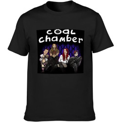 Coal Chamber T-Shirt Graphic Unisex Basic Men Short Sleeve Women Cotton Casual T-Shirt Black Tee Shirt Coal Chamber T-Shirt Graphic Unisex Basic Men Short Sleeve Women Cotton Casual T-Shirt Black Tee Shirt