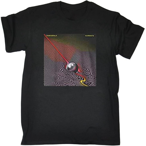 Tame Impala Psychedelic Rock Currents Black T Shirt Men' Tee